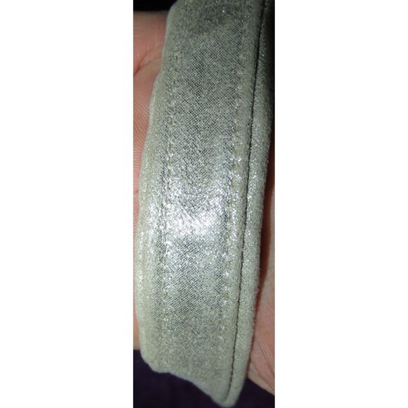 Coach  2011 Poppy Signature C Metallic Canvas & Leather Messenger Flap Satchel - Picture 8 of 15